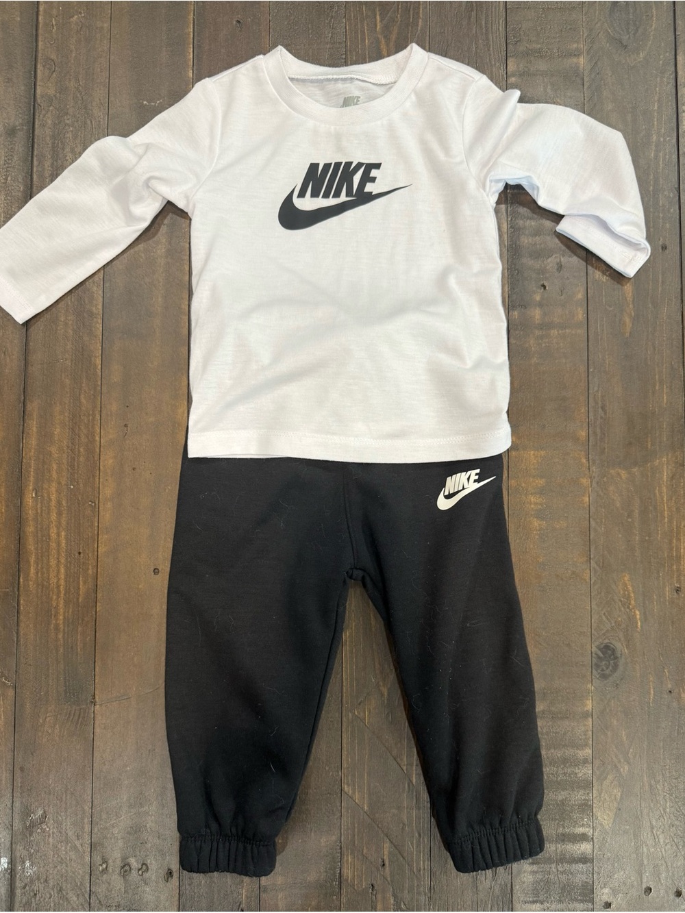 Nike 12 Month Black Jogger Bottoms - Classic Logo New without tags